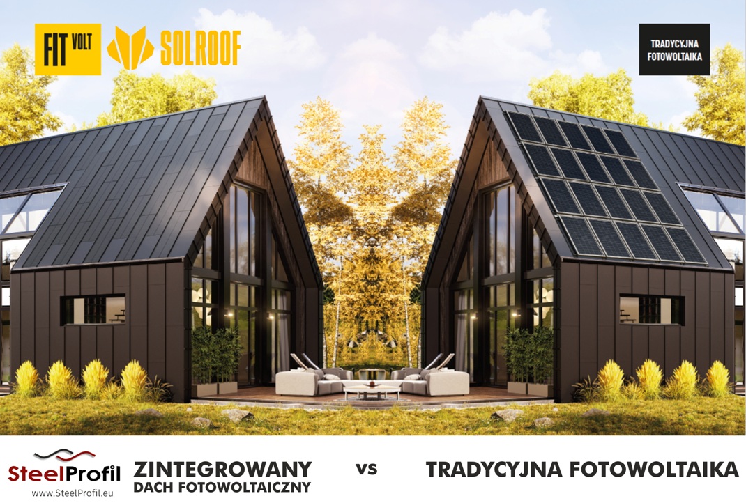 dach solarny vs tradycyjna fotowoltaika
