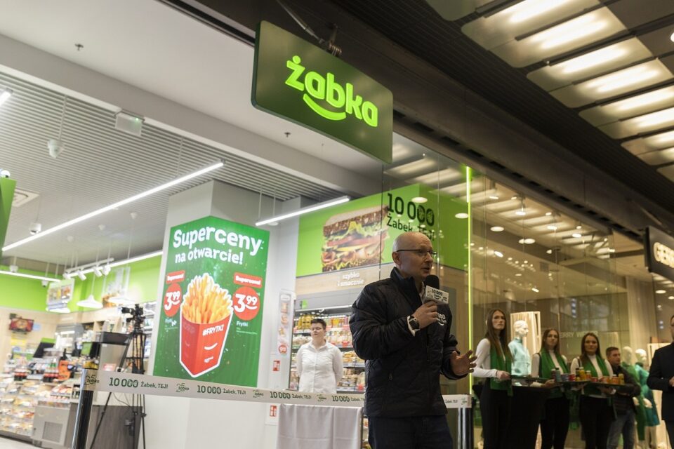 Żabka nr 10 000 w CH Stary Browar w Poznaniu_otwarcie_2