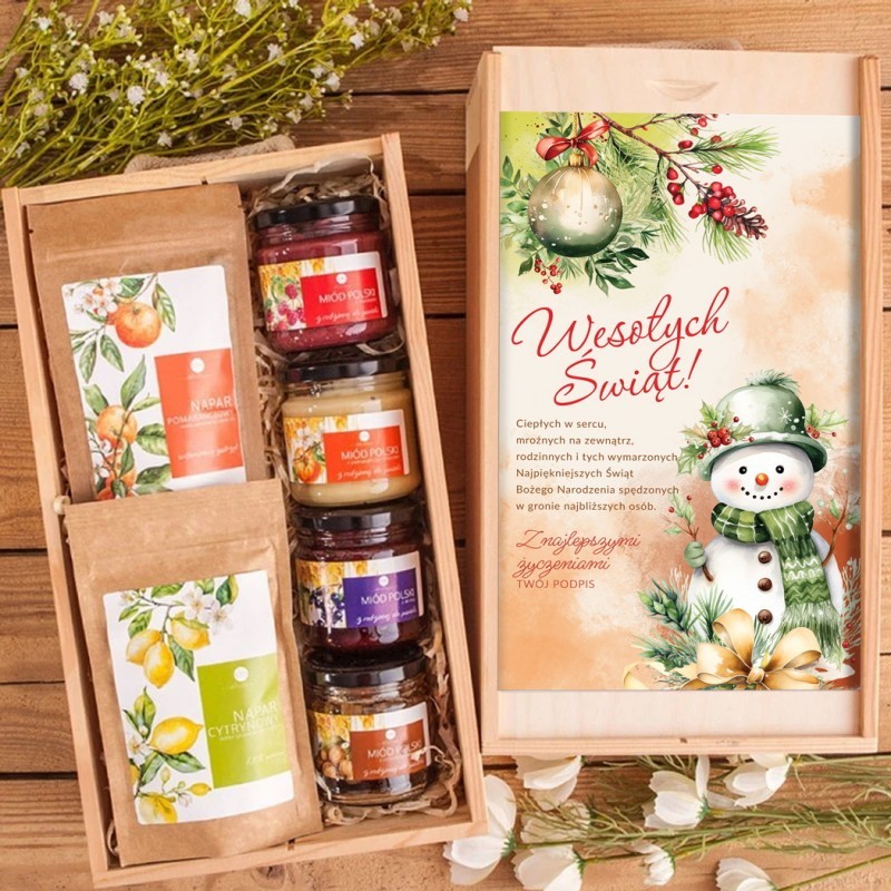 Kosz prezentowy na Święta dla firm