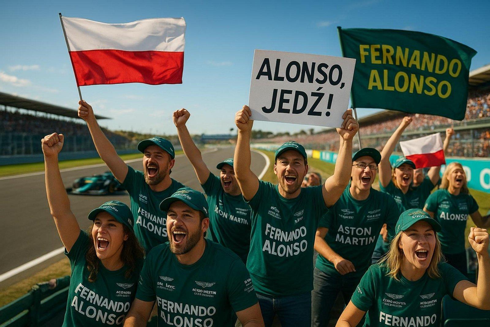 Podkreślanie przynależności do społeczności fanów Alonso
