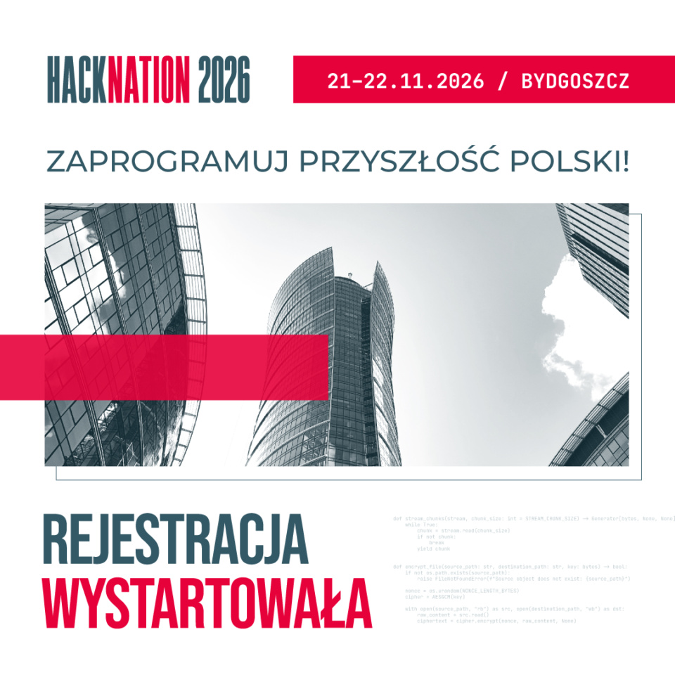 HackNation 2026: ruszyły zapisy na największy w Polsce hackathon wdrożeniowy
